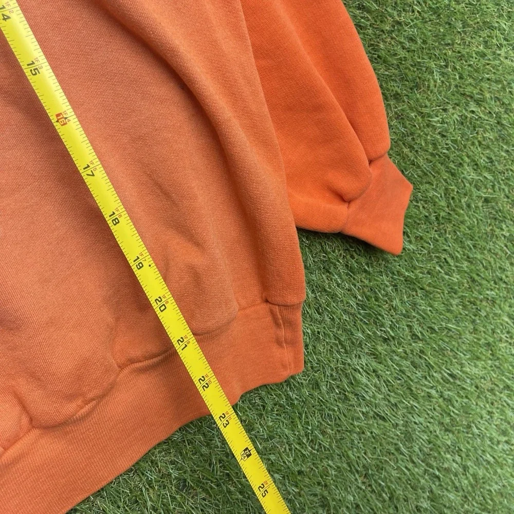 Vintage Cleveland Browns Sweatshirt Mens Large Logo 7 1987 80s NFL Orange